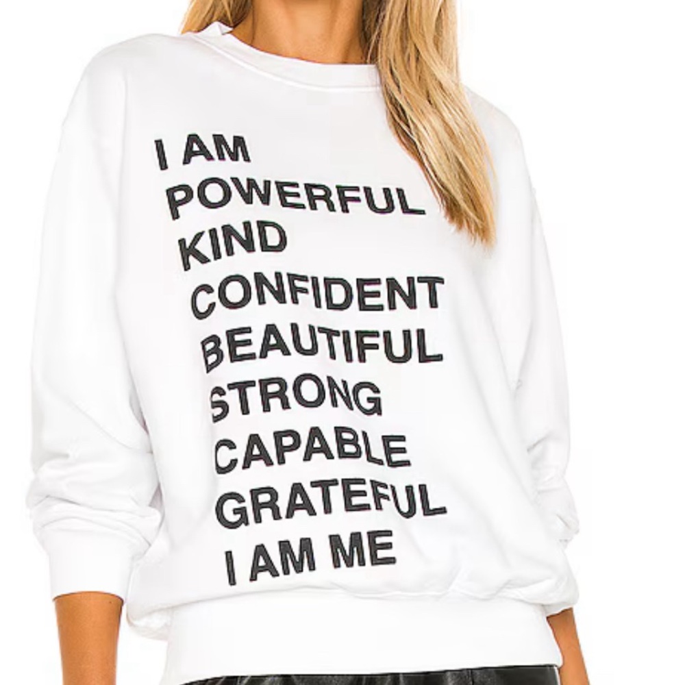 Anine Bing I Am… Sweatshirt